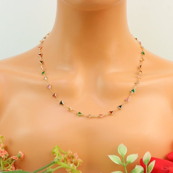 "New Beautiful Design Necklace Chain for Women/Girls, Gift, N794 - Picture 7 of 10